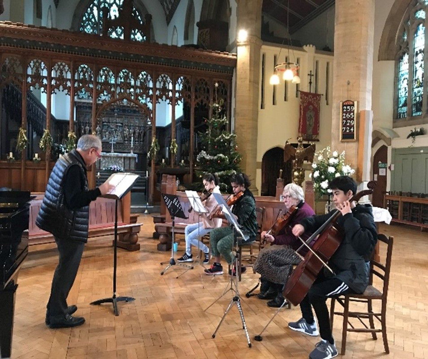Choir Rehearsal at St Paul's